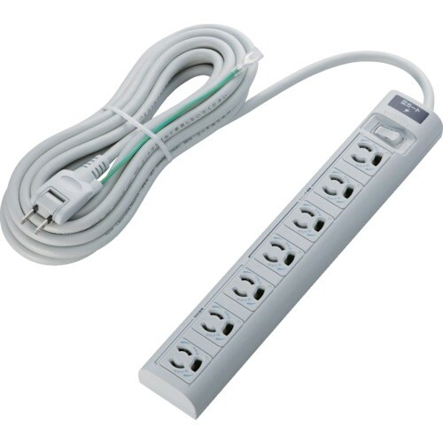 ELECOM RoHs準拠OAタップ 3P 7個口