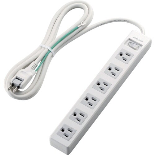 ELECOM オフィス用タップ 3ピンプラグ 一括