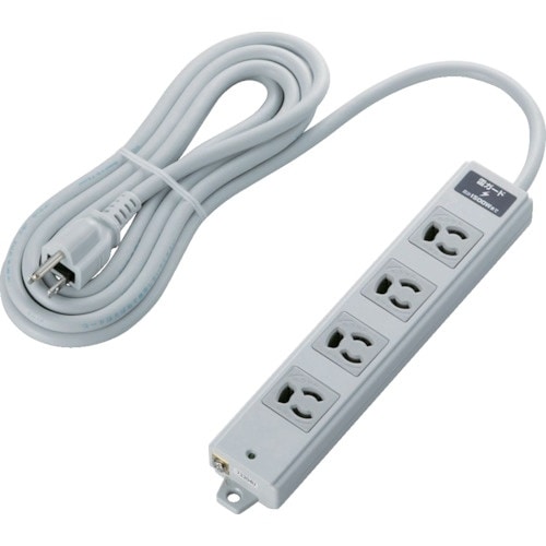 ELECOM RoHs準拠 抜け止 3P 4個口