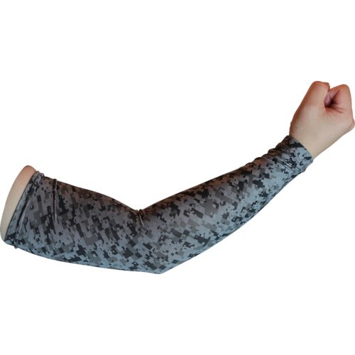 おたふく 冷感 パワーストレッチアームカバー 迷彩