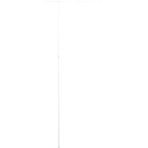 緑十字 のぼり用ポール(のぼり竿) 白 ノボリ用ポ