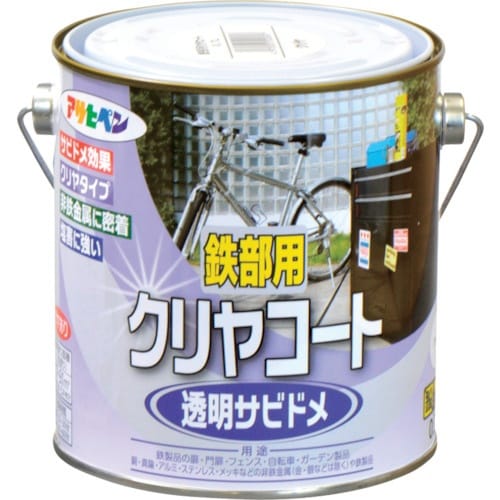 アサヒペン 鉄部用クリヤコート 0.7L クリヤ