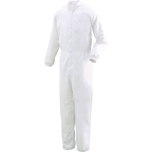 ミドリ安全 一般型クリーンウェア ホワイト M