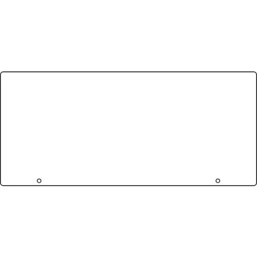 ユニット トークナビ2 専用白無地表示板