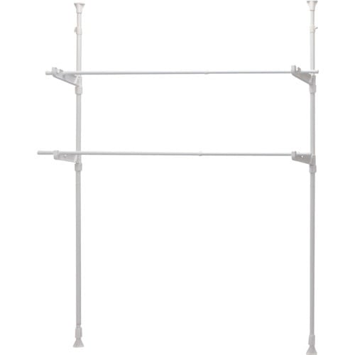 IRIS 207132 窓枠物干し ホワイト