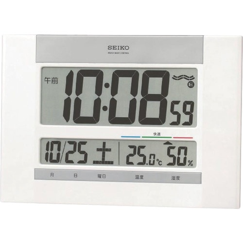 SEIKO 快適度表示付き電波時計