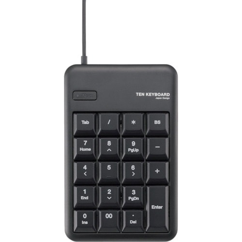ELECOM Excel操作に最適なUSBテンキー