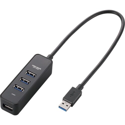 ELECOM マグネット付き4ポートUSB3.0ハ