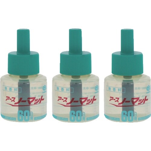 アース ノーマット 取替えボトル60日用無香料 3