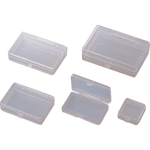 AS ヒンジ付角型ケース(帯電防止)H−3N型 (