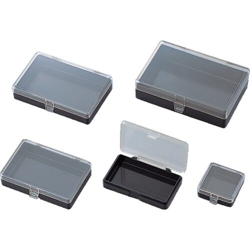 AS ヒンジ付角型ケース(導電+帯電防止)4N (