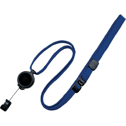 OP ループクリップ リール式 1本 青