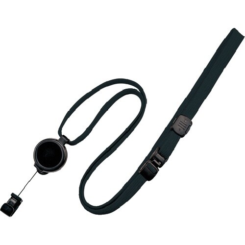 OP ループクリップ リール式 1本 黒