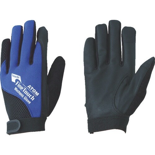 アトム 合皮手袋 ファインタッチ メカニック ネイ