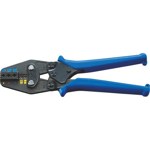 エビ マルチミニ圧着工具 絶縁被覆付圧着端子・スリ