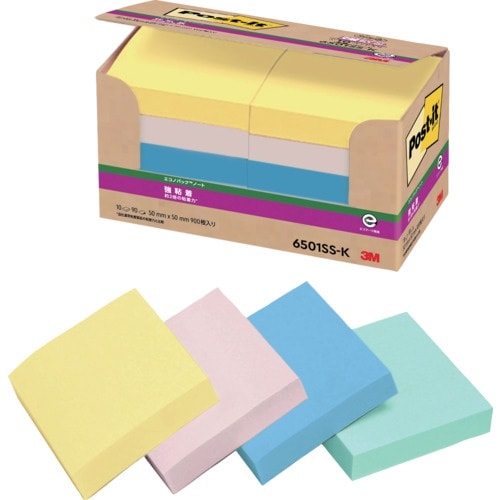 3M ポスト・イット 強粘着 50X50mm 90