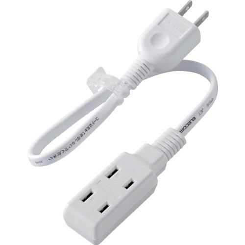 ELECOM 超小型モバイルタップ 3個口 0.3