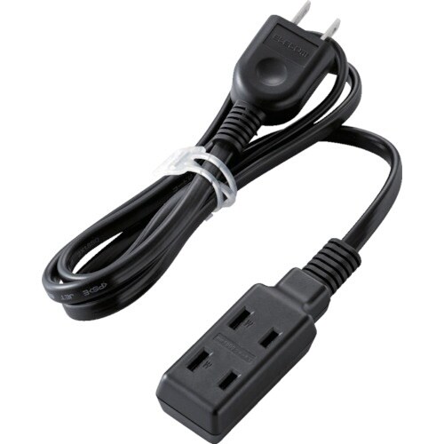 ELECOM 超小型モバイルタップ 3個口 1m