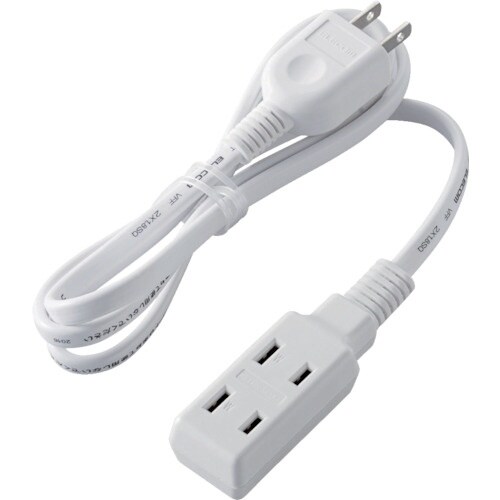 ELECOM 超小型モバイルタップ 3個口 1m