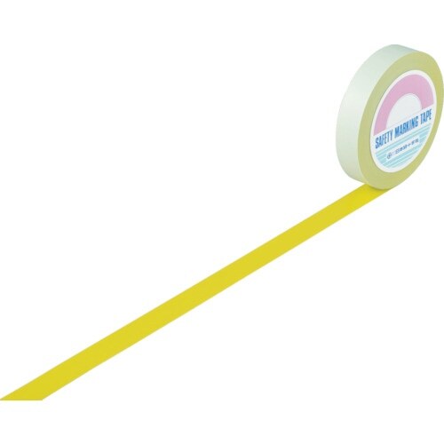 緑十字 ガードテープ(ラインテープ) 黄 GT−2