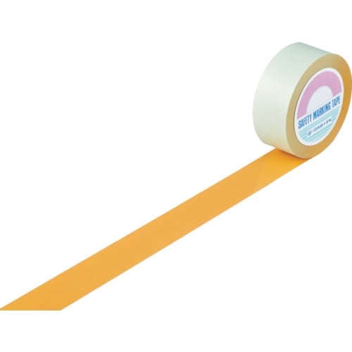 緑十字 ガードテープ(ラインテープ) オレンジ G