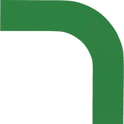 緑十字 コーナー用ガードテープ(25mm幅用) 緑