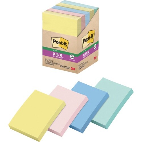 3M ポスト・イット 強粘着 75X50mm 90