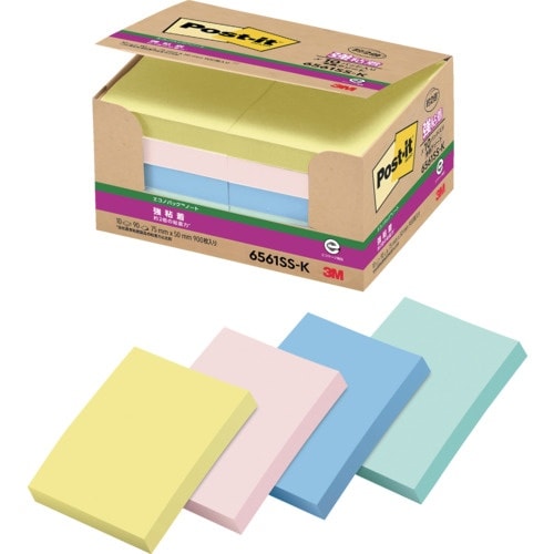 3M ポスト・イット 強粘着 75X50mm 90
