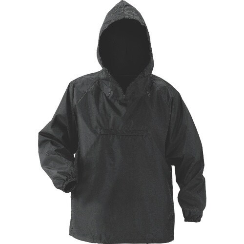 おたふく RF−21 ブラック ポリヤッケ・レイン