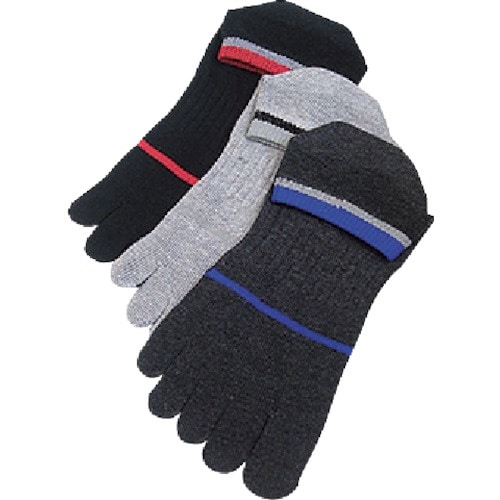 おたふく S−806N スニーカー カラー5本指