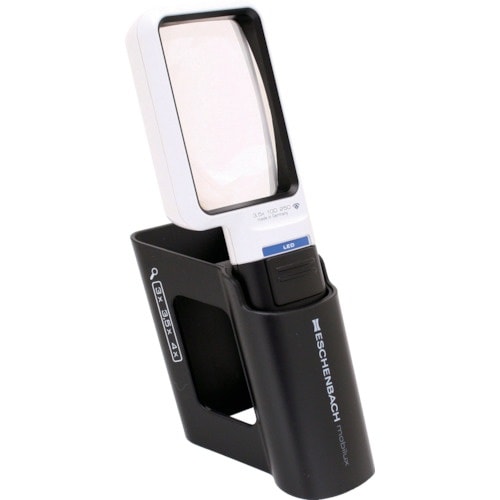 エッシェンバッハ LEDワイドライトルーペ+専用ス