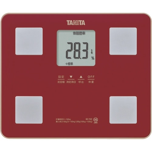 TANITA 体組成計 BC−722−RD