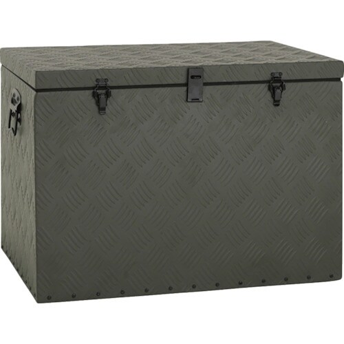アルインコ 万能アルミ製BOX ODグリーン色