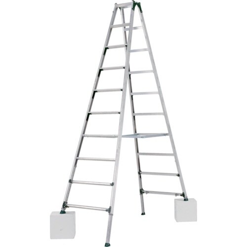 アルインコ 伸縮脚付き専用脚立(踏ざん幅60mm・