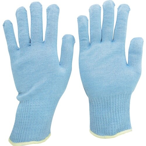 ミドリ安全 耐切創手袋 カットガードW102青 L