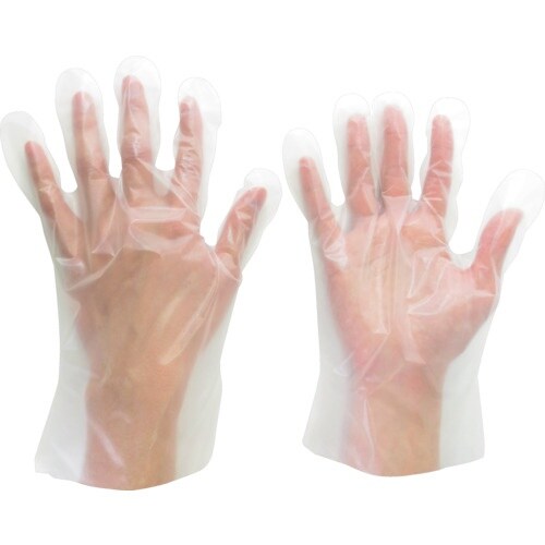 ミドリ安全 ポリエチレンディスポ手袋 ベルテ571