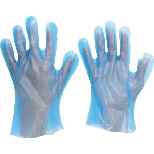 ミドリ安全 ポリエチレンディスポ手袋 ベルテ585