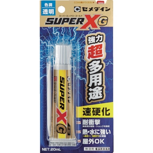 セメダイン スーパーXゴールド クリア P20ml