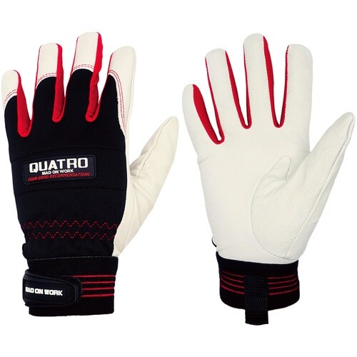 ミタニ 豚本革手袋(袖口マジックタイプ) QUAT