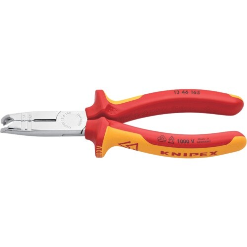 KNIPEX ニッパー機能付きワイヤストリッパー(