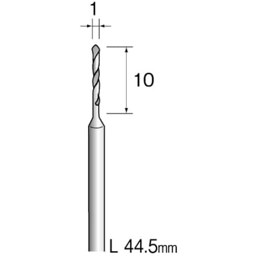 Minimo スチールドリル φ1 (10本入)