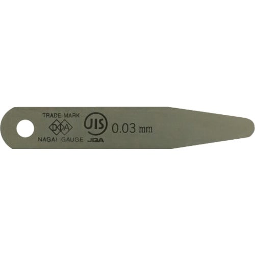 DIA JIS規格すきまゲージリーフ 0.03X7