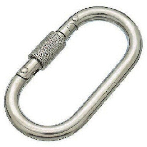 水本 ステンレス カラビナ(環付) 線径10mm長