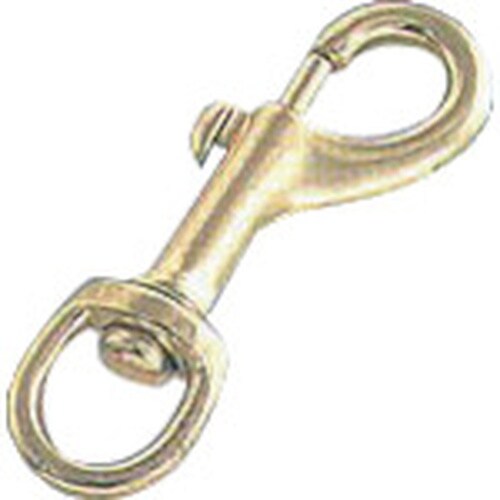 水本 リング ナスカン 真鍮メッキ 全長88mm