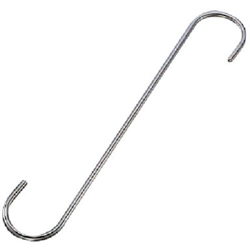 水本 ステンレス 物干しSフックストレート 全長2