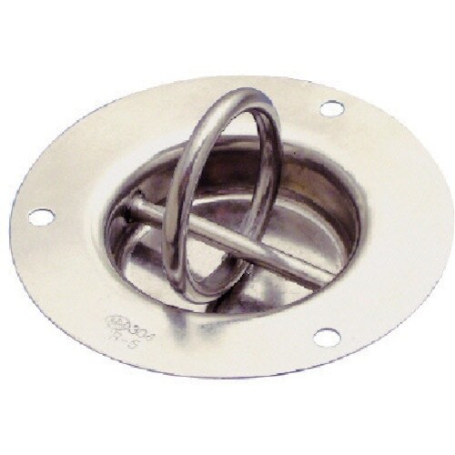 水本 ステンレス 埋め込みリングフック 径90mm