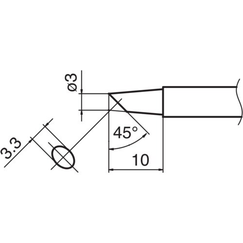 白光 こて先 3BC型