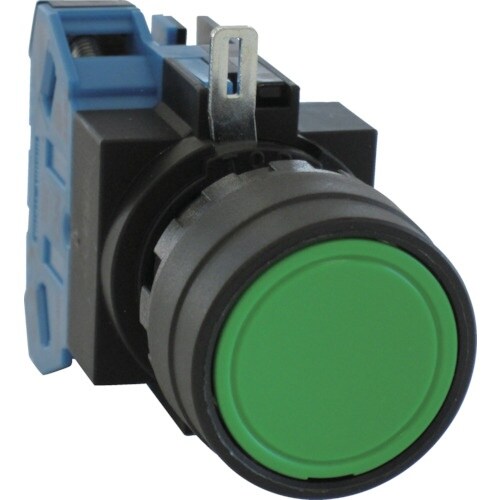 IDEC Φ22丸平形押しボタンスイッチ