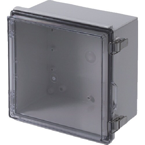 タカチ 防水・防塵ボックス 透明/ホワイトグレー