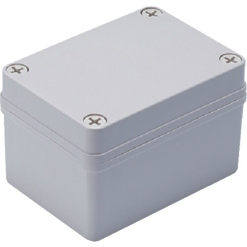 タカチ 防水・防塵ボックス ホワイトグレー 80×